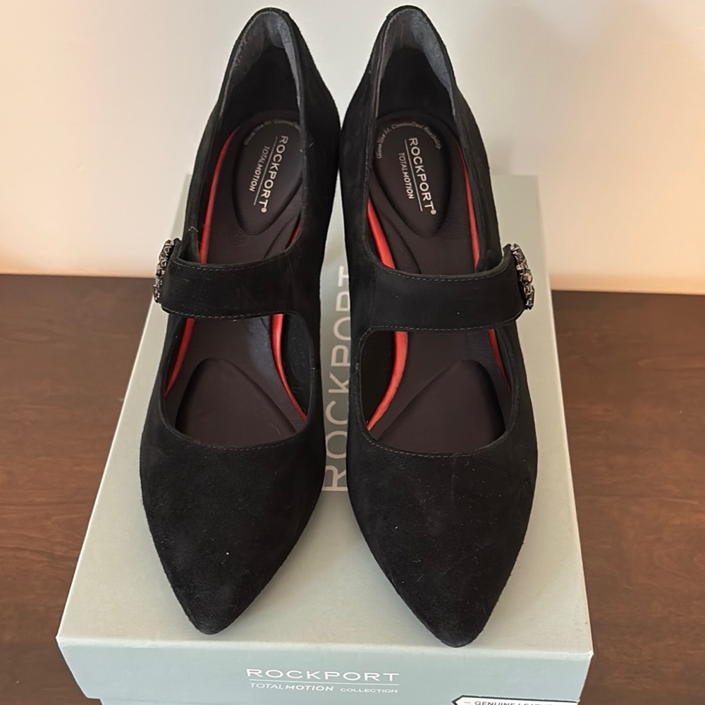 Rockport Black Heels Sleek Design - Picture 4 of 9